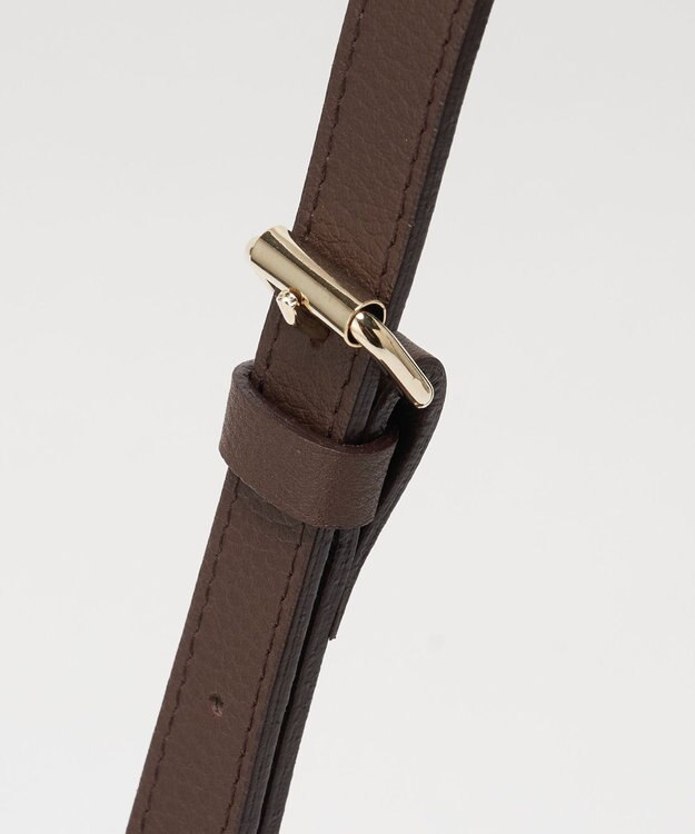 russet 《composition》レザー2WAYミニボストンバッグ(CE-1684) D.Brown