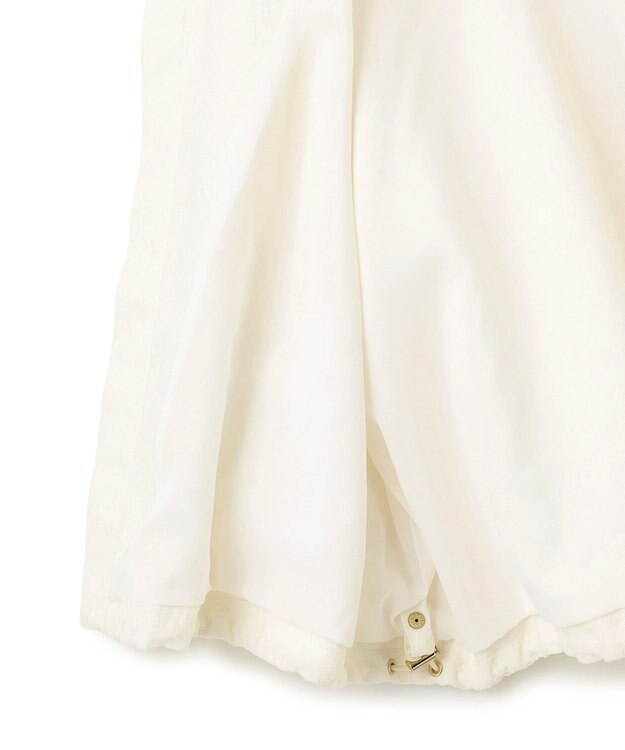 23区 【洗える】ジオメトリックジャカード ブルゾン アイボリー系