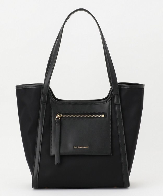 LA BAGAGERIE リサイクルレザー　フラップトート ブラック