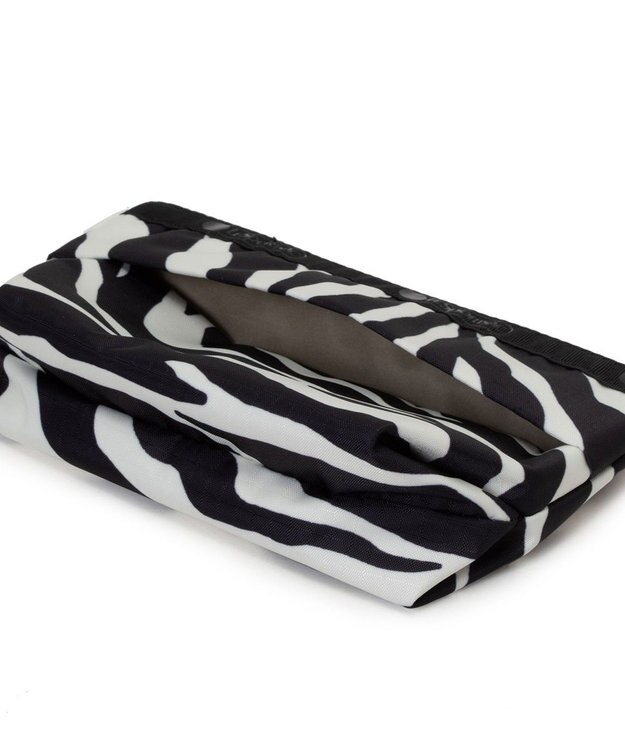 LeSportsac SMALL SLOAN COSMETIC/クリームブラックゼブラ クリームブラックゼブラ