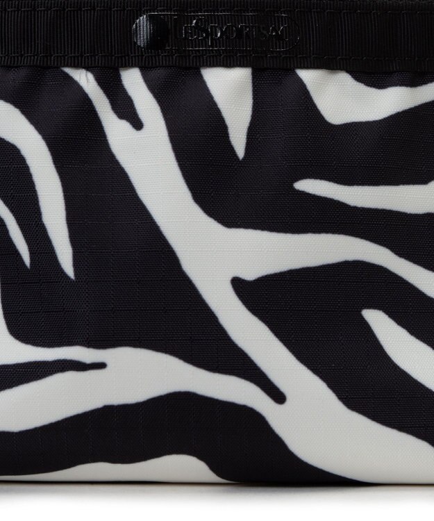 LeSportsac SMALL SLOAN COSMETIC/クリームブラックゼブラ クリームブラックゼブラ