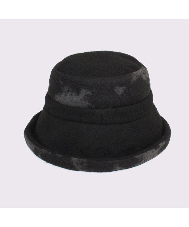 ATRENA 【ふわもこ】エアリーエッジアップ ハット ブラック