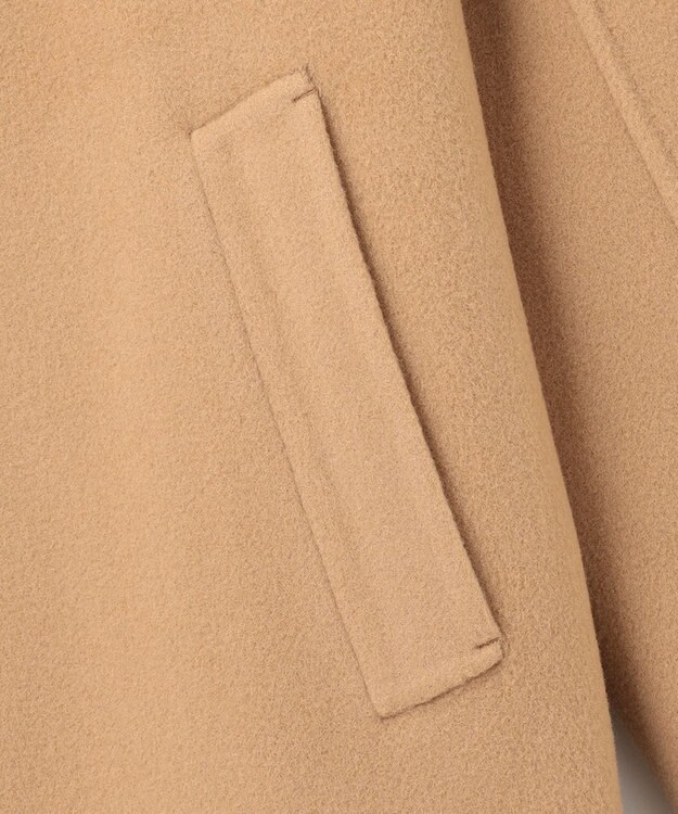 23区 ウールリバー ロングコート キャメル系