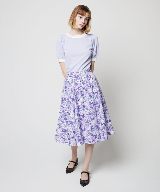 TOCCA 【接触冷感＆洗える！】RAINBOW プルオーバー ライラック系