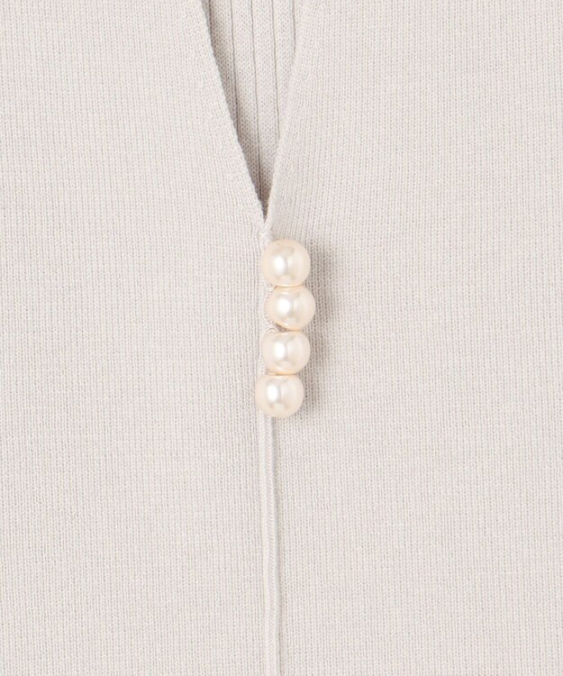 組曲 L 【2SET・WEB限定】ジレワンピースセット ライトグレー系