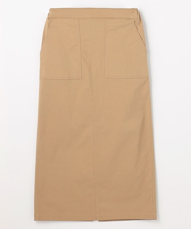 ANY 【ウエストゴム】ベイカースカート キャメル