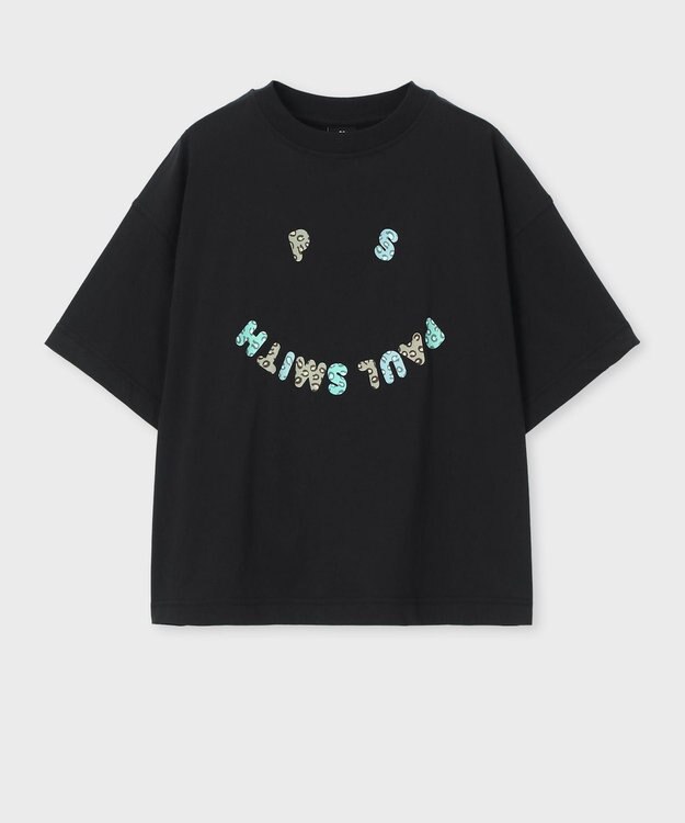 Paul Smith PS Happy アニマルロゴ 半袖Tシャツ ブラック