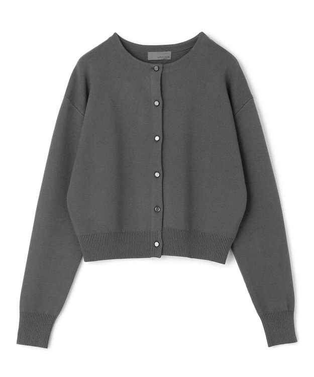 uncrave 【手洗い可】スムース ニット カーディガン（uncrave STANDARD） スレート