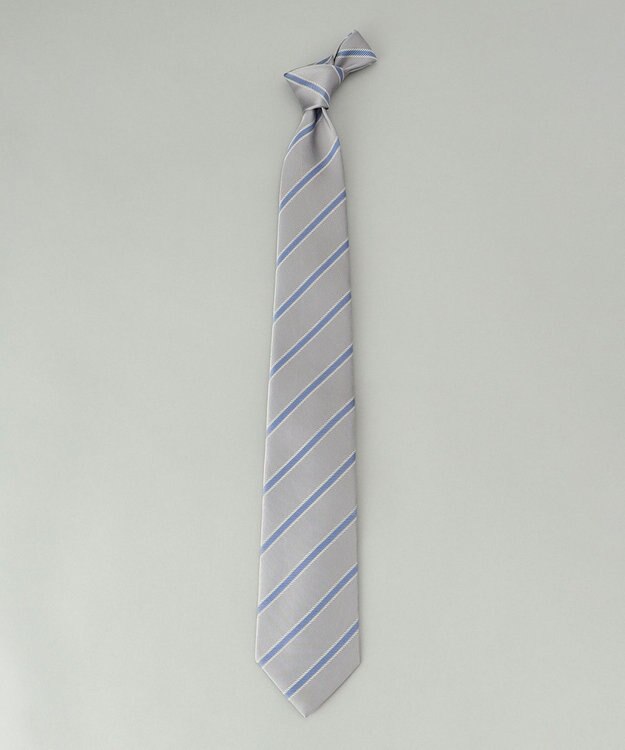 GOTAIRIKU 西陣タイ_レジメンタル ライトグレー系1