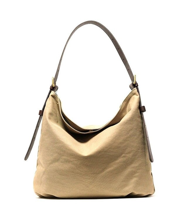 Regalo Felice 【B4サイズまで収納可 / 長さ調整が出来る】ショルダー / REGALO BE(ベージュ×革ダークブラウン)