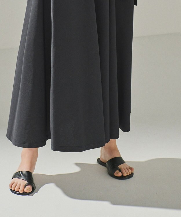 uncrave 【UVケア・接触冷感】ダブルフェイスジャージーワンピース（uncrave STANDARD） スレート