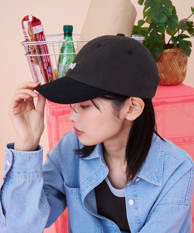 AMERICAN HOLIC 【PENNEY'S】配色キャップ Black