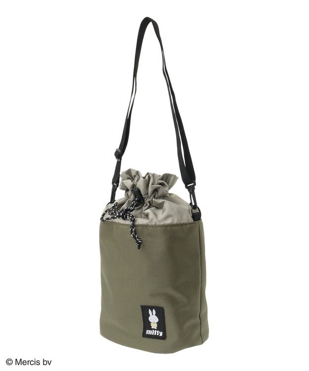 Green Parks ｍｉｆｆｙ／ドロストショルダーバッグ Khaki