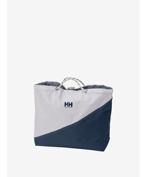 HELLY HANSEN シグナルフラッグトート ホワイト×ネイビー