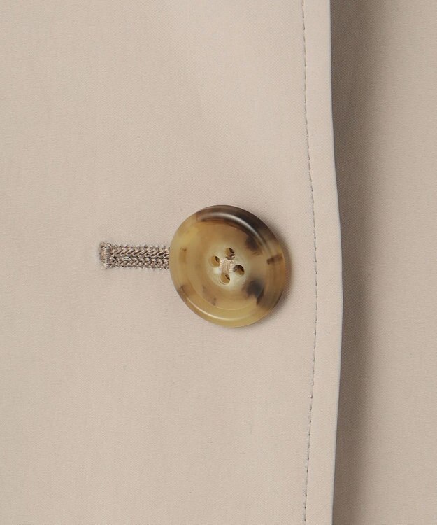 J.PRESS LADIES S 【洗える】Artirosa ステンカラー コート ライトグレー系