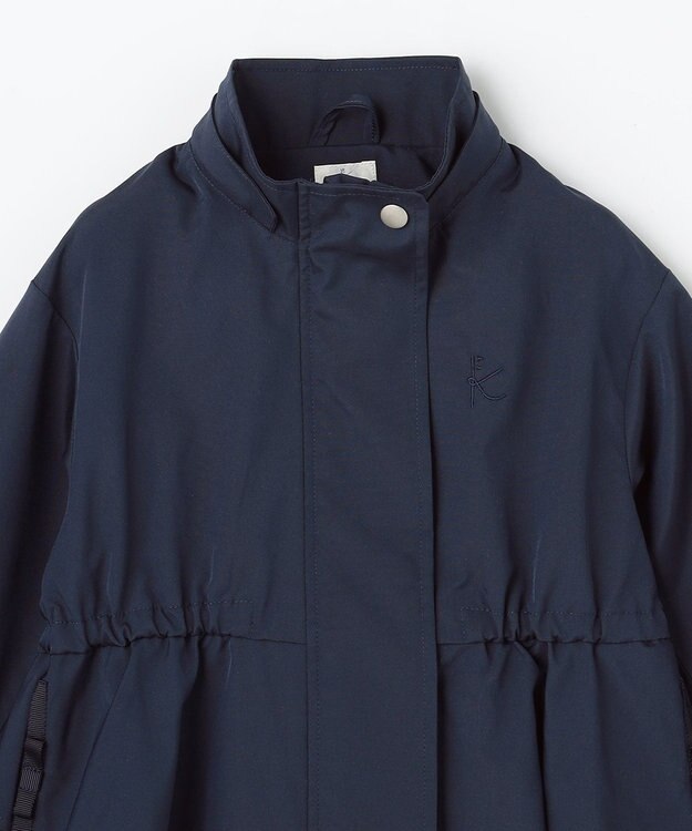 組曲 KIDS 【150-170㎝】フリルマウンパ ネイビー