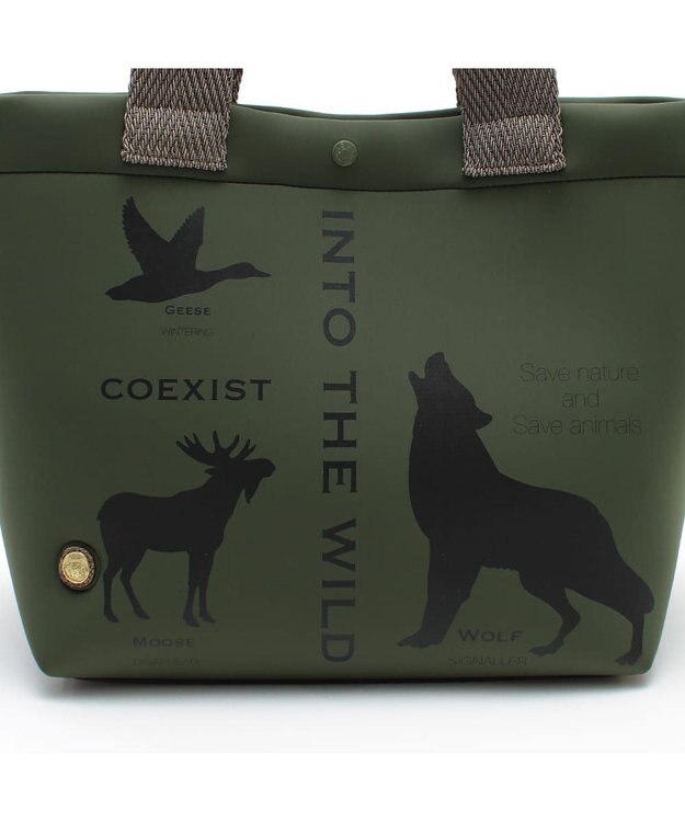 A.D.M.J. 【魔法のように軽い】マジックライト/デイリートート32cm(Dカン＋) KHAKI,L