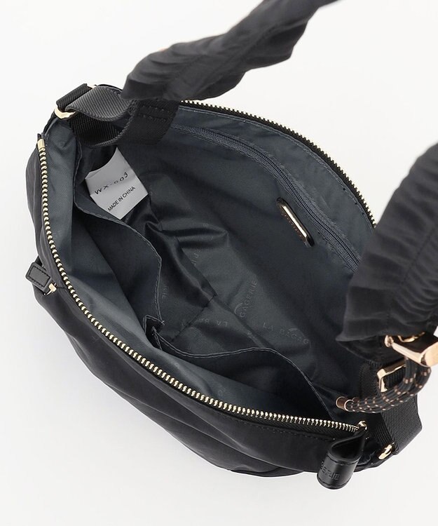 LA BAGAGERIE ワッシャーナイロンショルダー Sサイズ ブラック