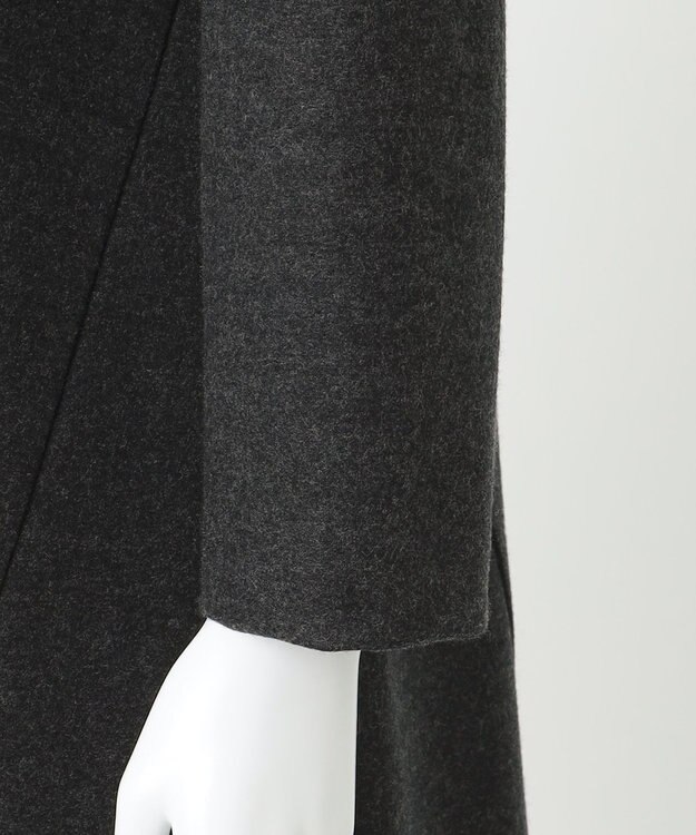 23区 【R(アール)】ファインウールジャージー ワンピース グレー系