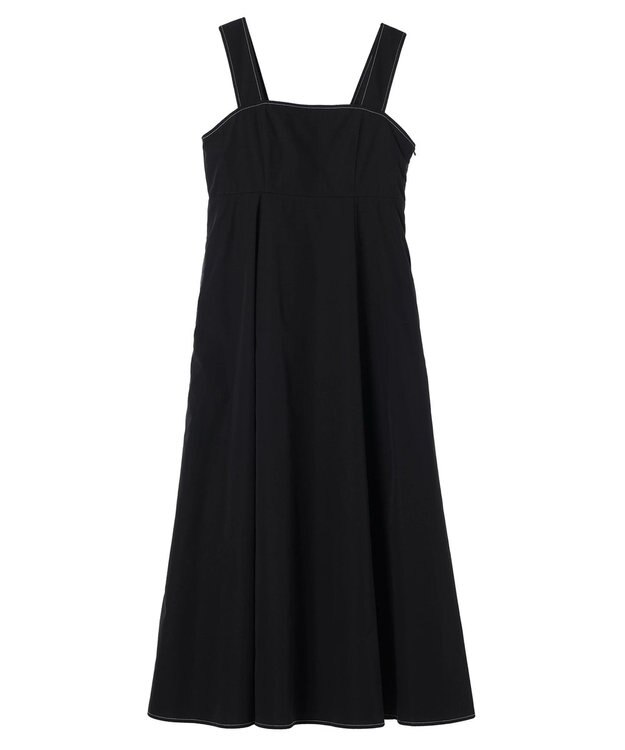 earth music&ecology ステッチジャンドレ Black