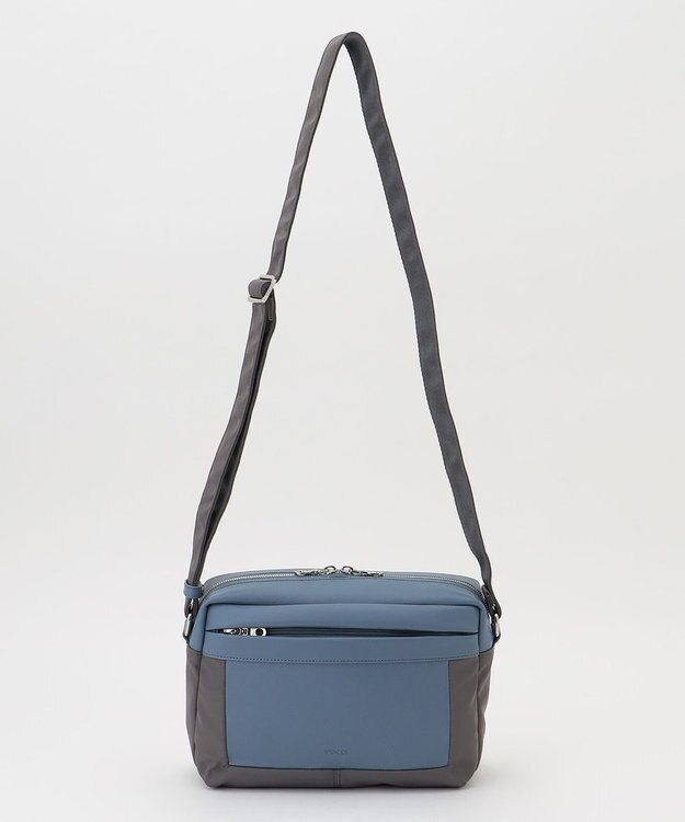 Y'SACCS ブロックモチーフショルダー ブルー【web限定カラー】