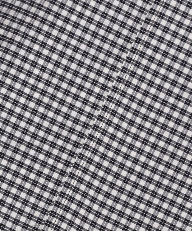 J.PRESS LADIES Lightストレッチチェック トレンチコート ダークネイビーギンガム系