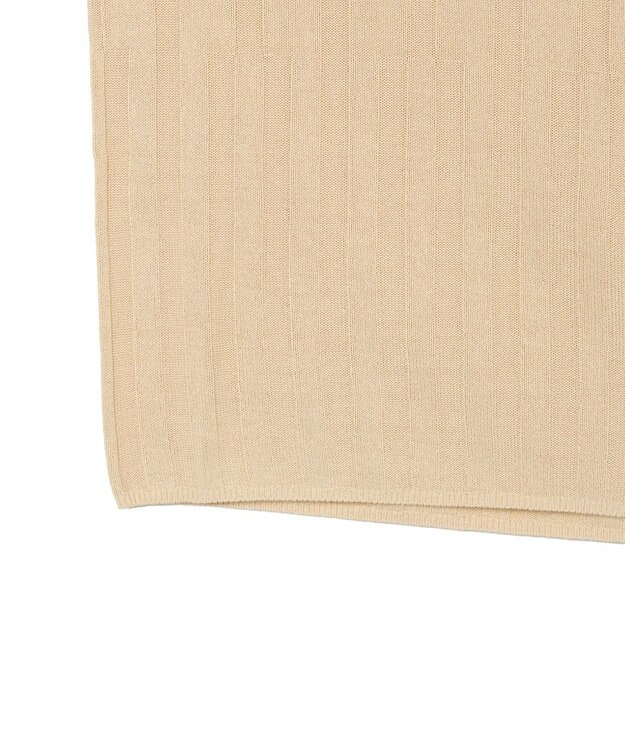 JOSEPH 【WEB&OUTLET限定・洗える】テクスチャードレーヨン　ラウンドネックニット Ecru