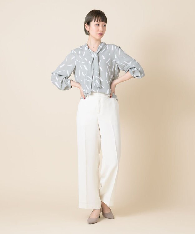 ONWARD Reuse Park 【自由区】パンツ春夏 ホワイト