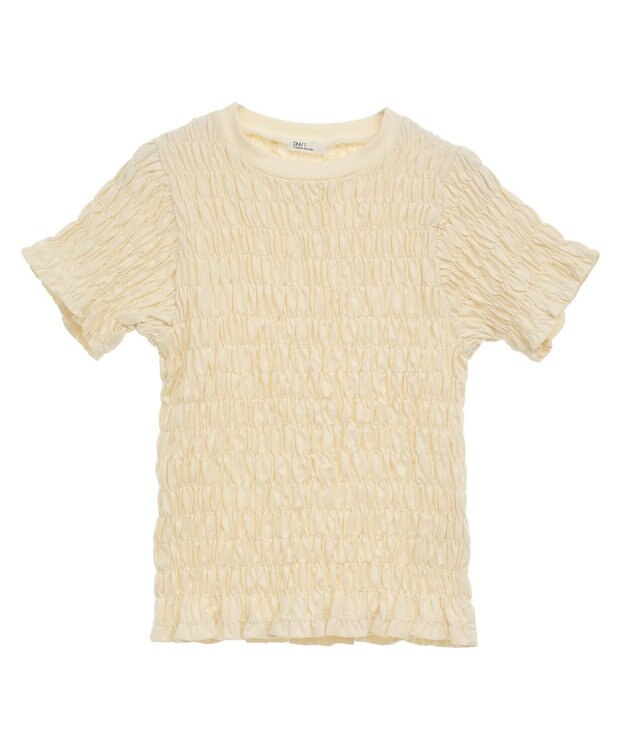 CRAFT STANDARD BOUTIQUE シャーリングＴシャツ Ivory