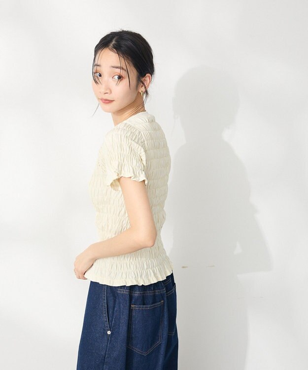 CRAFT STANDARD BOUTIQUE シャーリングＴシャツ Ivory