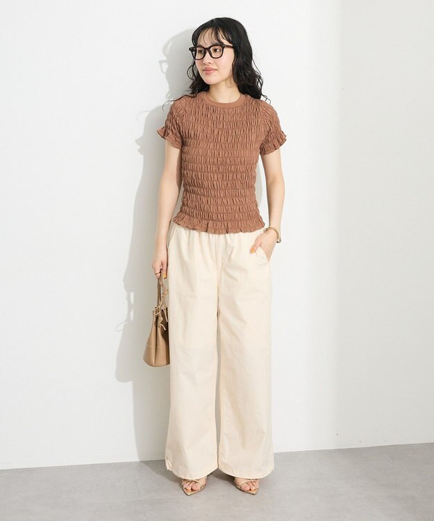 CRAFT STANDARD BOUTIQUE シャーリングＴシャツ Brown