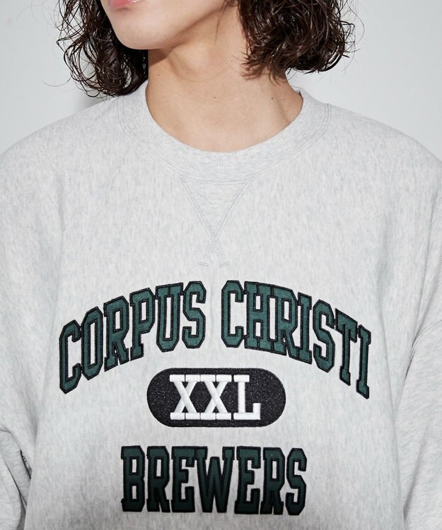 WEGO グラフィックスウェットT（S） グレー