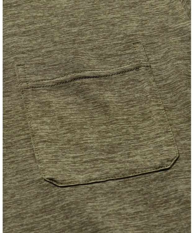 JOSEPH ABBOUD MOUNTAIN 【接触冷感・男女兼用】クールスキンガードポロシャツ カーキ系