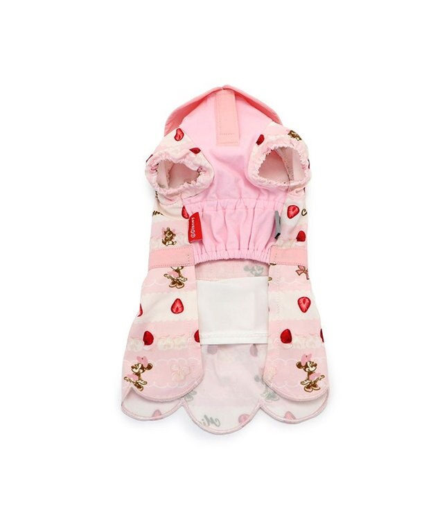 PET PARADISE ディズニー ミニーマウス ワンピース 《苺ケーキ柄》 小型犬 苺ケーキ柄