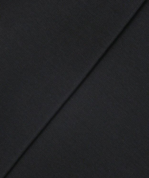 uncrave ダブルフェイスジャージー オールインワン ブラック