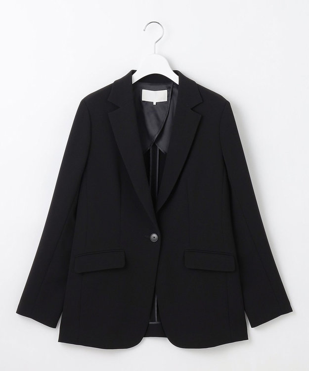 自由区 S 【カタログ掲載・セットアップ対応】トリアセダブルクロステーラード ジャケット ブラック