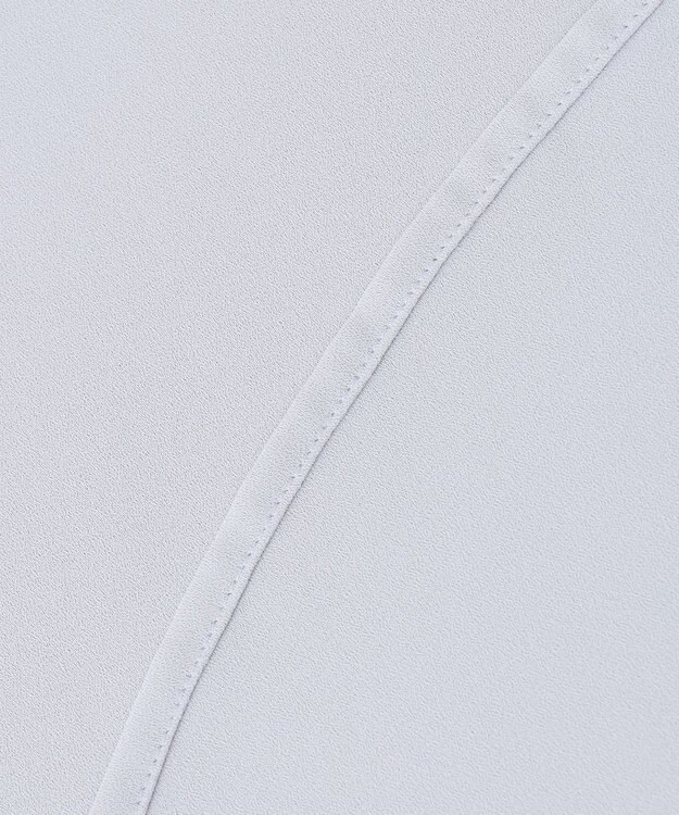 ANY SIS 【洗える】ヨークレース ブラウス ライトブルー