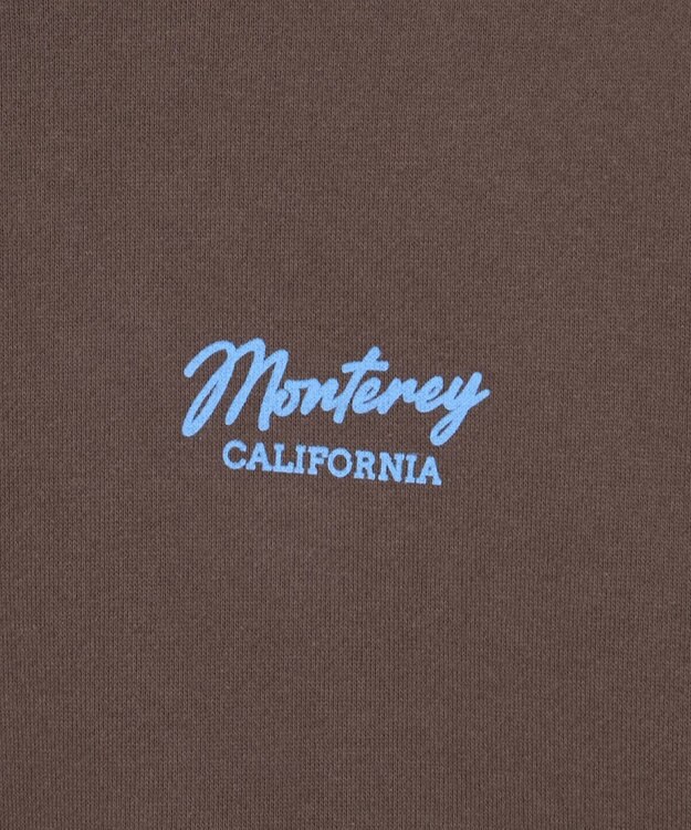 AMERICAN HOLIC サガラ刺繍裏毛プルオーバー Brown