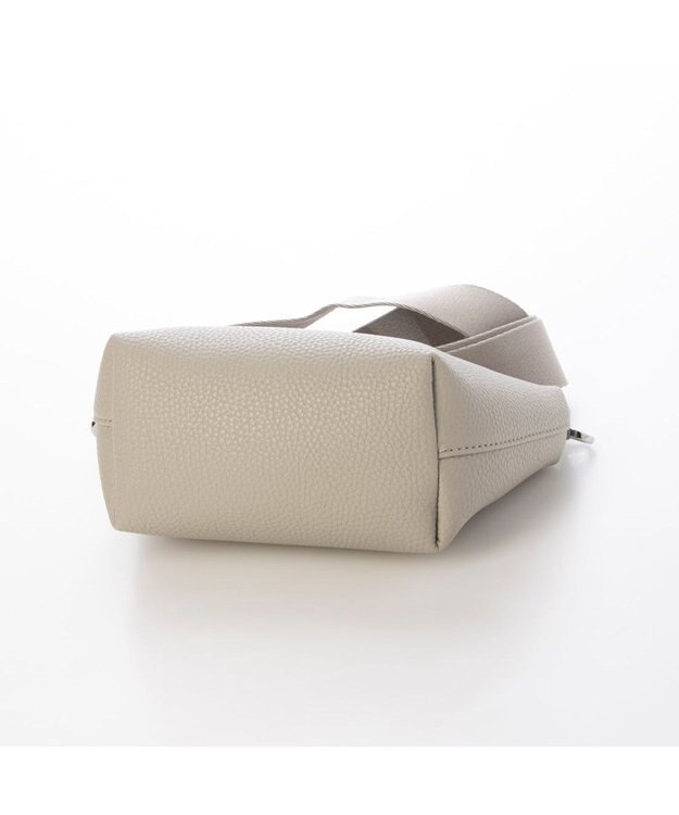 UNBILLION カシュカシュ cachecache / 舟型シュリンクショルダー ライトグレー