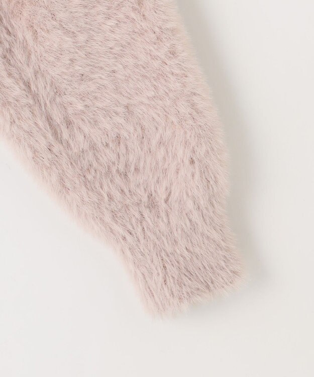 Feroux 【洗える】ニット×フレアスカート セットアップ ピンク系