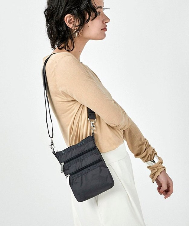 LeSportsac 3 ZIP CROSSBODY/サンダー サンダー