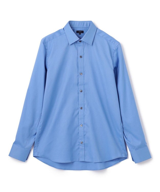 JOSEPH HOMME スーピマロイヤルオックス　レギュラーカラー ドレスシャツ ダルブルー系