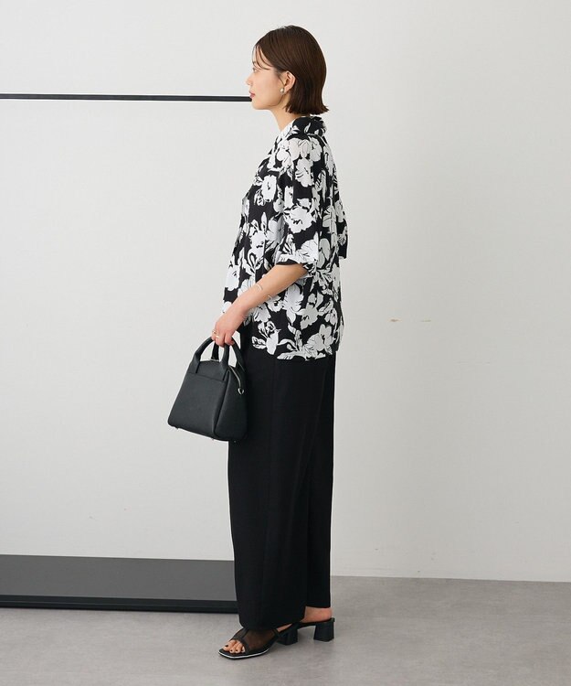 CRAFT STANDARD BOUTIQUE レーヨン総柄シャツ Flower