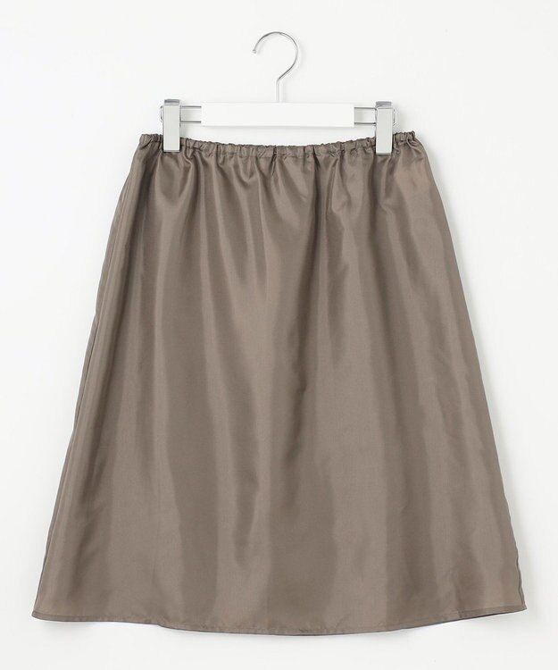 J.PRESS LADIES S 【洗える】RENUソフトタイプライター シャツ ワンピース モカ系