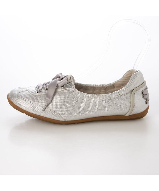 MODE ET JACOMO <MODE ET JACOMO>バレエスニーカー シルバーキジ