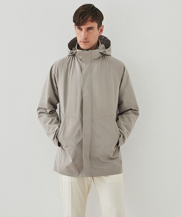 GOTAIRIKU ダウンライナー装着可【仕事で着用可】コットンポリエステル スプリングブルゾン(25年モデル) ベージュ系