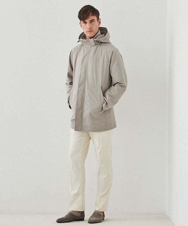 GOTAIRIKU ダウンライナー装着可【仕事で着用可】コットンポリエステル スプリングブルゾン(25年モデル) ベージュ系