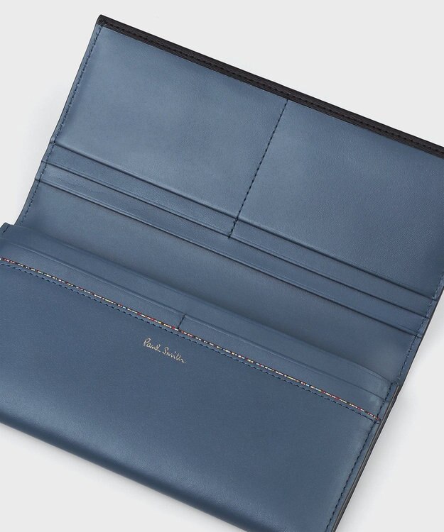 Paul Smith クロップドロゴ 長財布 ブラック