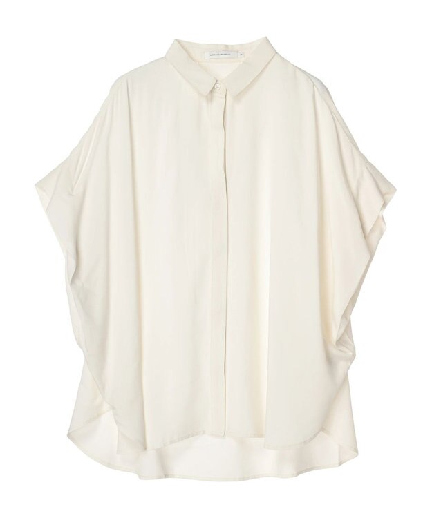 AMERICAN HOLIC サラックールフレンチスリーブシャツ Off White