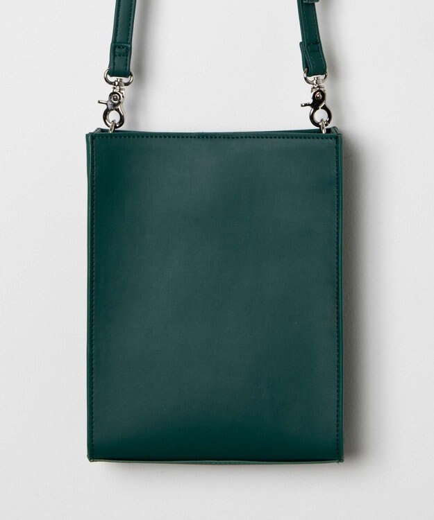 WEGO PUスクエアショルダー ダークグリーン